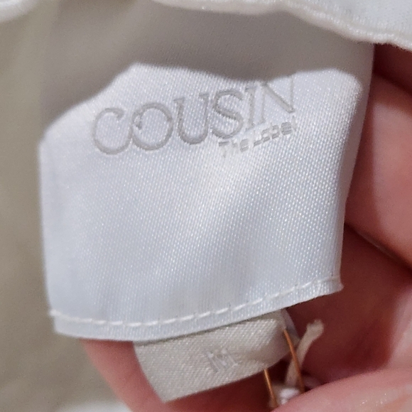 Cousin The Label White Spaghetti Strap Dress - Picture 4 of 9